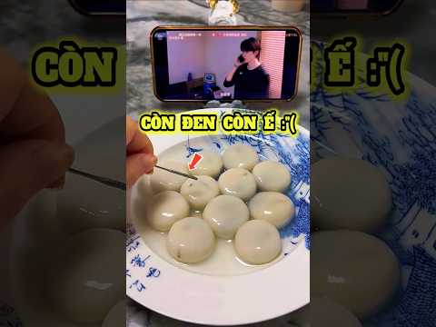 Xưa Vua Thử Độc Bánh Trôi Nước Nay Tui Thử Ế #food
