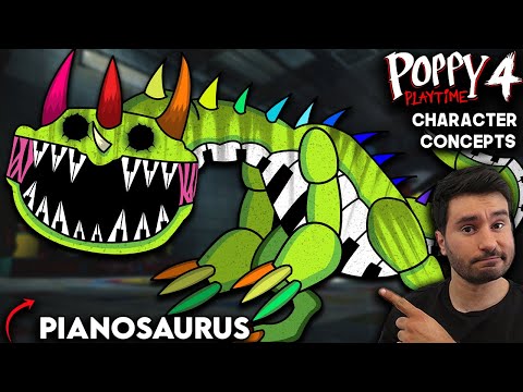 What Could Be In Poppy Playtime | PIANOSAURUS | Chapter 4 | Character Concept