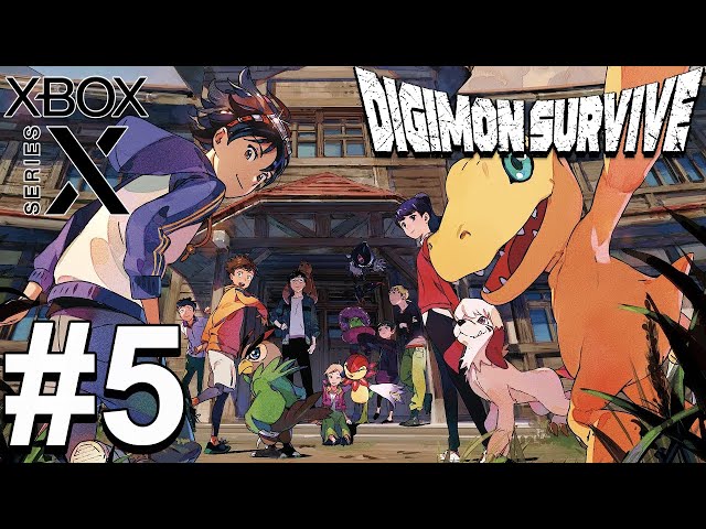 Digimon Survive (Xbox Series X) Gameplay Walkthrough Part 5 [1080p 60fps]