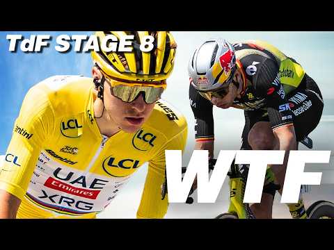 TdF Stage 8 | Wout Shocks Us All + Pogačar Pushing Riders Around