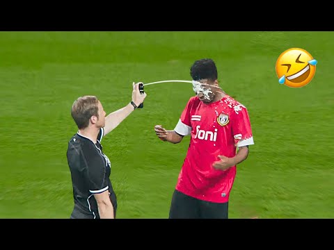 Players vs Referees: Funny Moments 😂