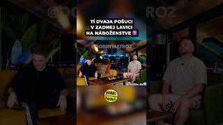 Ide nám to? 🧐😅 Toto je deň 🙌 dvaja pošuci na náboženstve 🥶 sleduj Dobrý Matrož #dmp