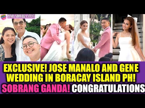 WEDDING! Jose Manalo and Gene Maranan IKINASAL na sa BORACAY! Panoorin ang Bonggang KASAL ni Mayor!