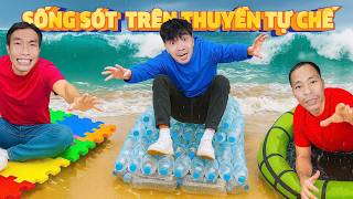 PHD - Người Cuối Cùng Sống Sót Trên Thuyền Tự Chế Thắng 10 Triệu - Trận Chiến "Ướt Át" Và Hài Hước!