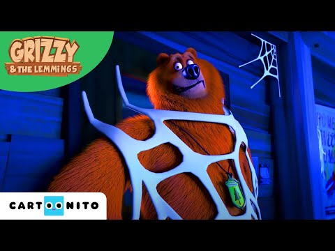 🎃 Grizzy en de Lemmings | Halloween vieren | Cartoonito