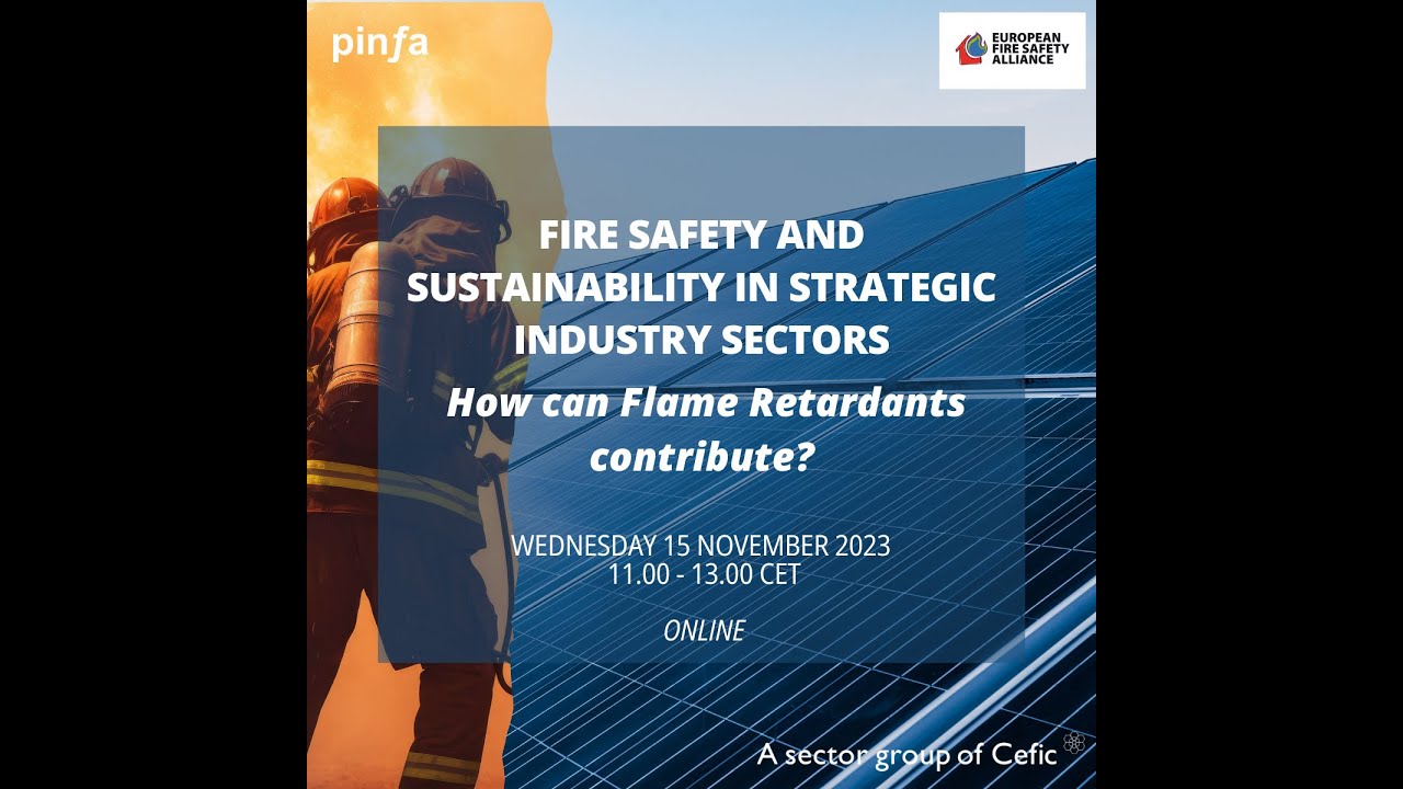 Fire safety and sustainability in strategic industry sectors: how can Flame Retardants contribute?