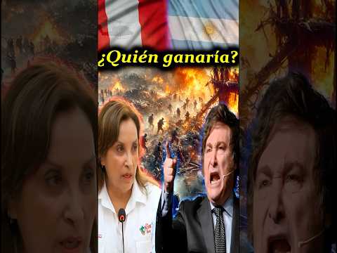 🇦🇷 ¿Argentina AplastarÍa a Perú en Guerra Hipotética? 💥 #peru #argentina #guerra #javiermilei
