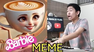 BARBIE GIRL BALLERINA CAPPUCCINA MEME.