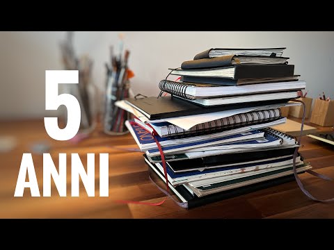 VI MOSTRO TUTTI I MIEI SKETCHBOOK BRUTTI