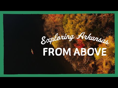 YouTube video thumbnail: Exploring Arkansas From Above