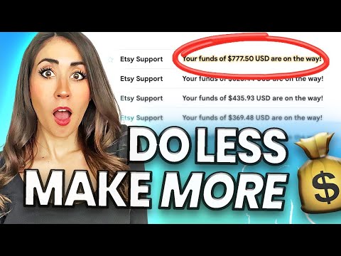 The 80/20 Rule: How I Doubled My Etsy Income By Doing LESS