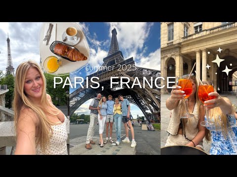 PARIS VLOG: eiffel tower, sightseeing, cafes & exploring the city