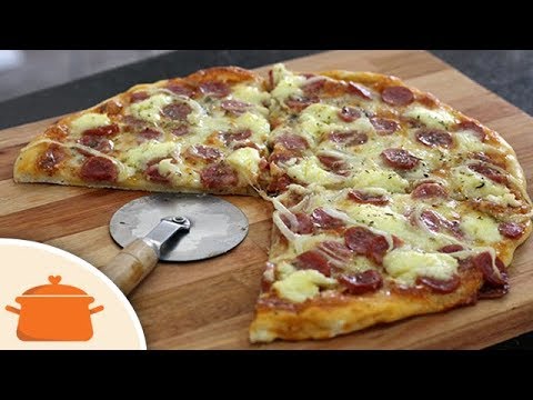Como Fazer Massa de Pizza Caseira