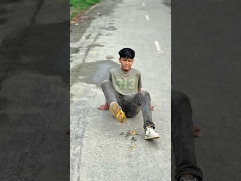 বিপ্লব কলার খোসার উপর পা পিচলে পড়ে গেল😂 #funny #comedy #shorts