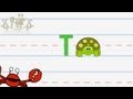 Learning to Write the Letter 'T'