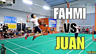 JUAN VS FAHMI Smash Petir AKHIRNYA TERJADI❗GOKIL 🔥 GAPLOK CUP