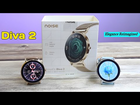 NoiseFit Diva 2 Smartwatch : Sleekest Womens Smartwatch With AMOLED Display | Feature-Packed ⚡