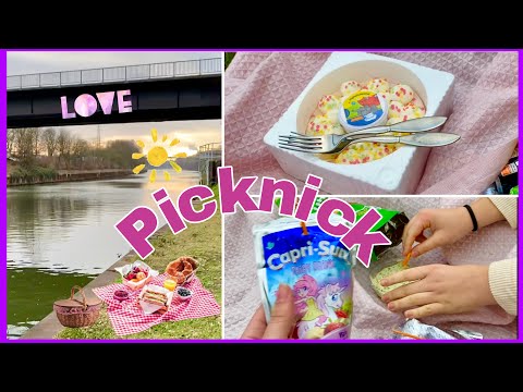 Picknick am Kanal 💗 mit Benjamin Blümchen Torte 😂 TeeTante Haley