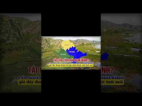 Hà Nam Ninh  Quyết định lịch sử của Đảng #chinhtri  #tintuc #sapnhaptinh