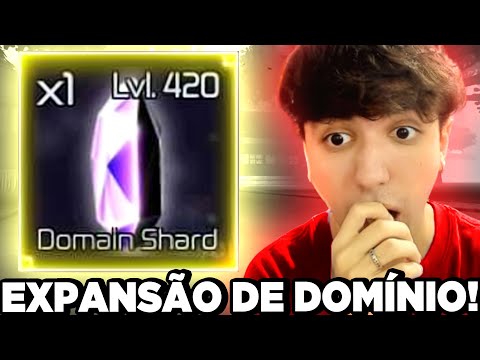 CONSEGUI MEU DOMAIN SHARD DA FORMA MAIS PERIGOSA NO JUJUTSU INFINITE!