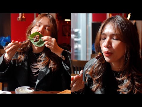 I Ate at The BEST KOREAN BBQ BUFFET in Seoul Korea! 🇰🇷 (How To Eat Korean BBQ Like a Local?!)