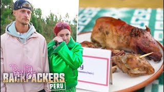 "Ich kann das wirklich nicht!" - die Essenschallenge bringt Kate zum weinen | Reality Backpackers