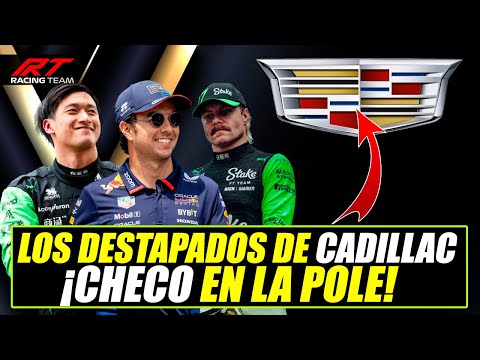 🚨 ¡ULTIMA HORA! LOS DESTAPADOS de CADILLAC F1 🧐 ¡CHECO en la POLE por el ASIENTO ✔