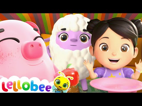 Feel Good Vibes: A Healthy Habits Mix!| 🌻Lellobee City Farm, Sing Along Songs for Kids