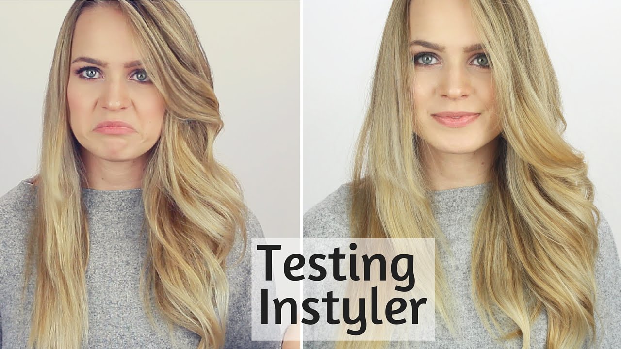 I Try the Instyler for the First Time