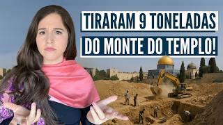 O QUE ENCONTRARAM EMBAIXO DO TEMPLO? Israel com Aline