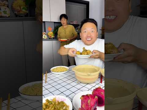 My Mother-In-Law Fooled My Husband Into Letting Me Eat Chicken 🍗😋 #foodchallenge #shortsfeed #funny