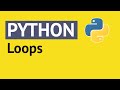 Python Loop and Iterable Concepts