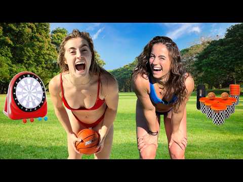 Backyard Olympics with CONSEQUENCES VS Maycee Barber