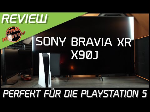 (GERMAN) Der perfekte TV für die Playstation 5 - Sony Bravia XR X90J - 4K + 120Hz - DasMonty