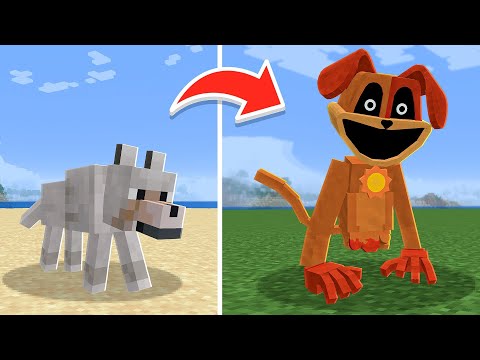 Transformei os MOBS em POPPY PLAYTIME 3 No Minecraft