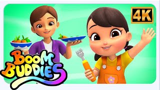 Boom Buddies أغنية الخضروات | تعلم أسماء الخضروات للأطفال