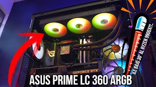 ASUS PRIME LC 360 ARGB 🤯 ¿LA MEJOR REFRI CALIDAD/PRECIO? TEST RYZEN 9 9900X