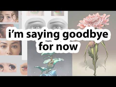 I'm saying goodbye for now...but not for long