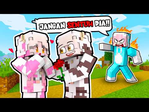 ATUN CEMBURU... MOMON PUNYA PACAR BARU di MINECRAFT feat @BANGJBLOX