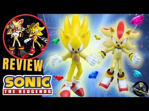 Review súper sonic y super shadow jazwares figures!!!!