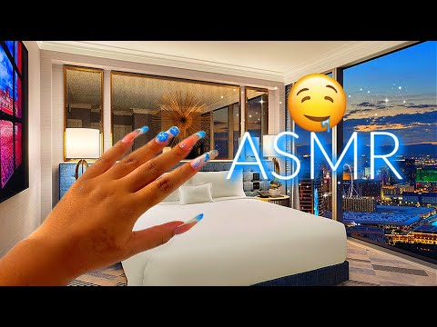 ASMR IN VEGAS 😴🏜️✨| FAST TAPPING, SCRATCHING & WHISPERS ♡ (SO GOOD)