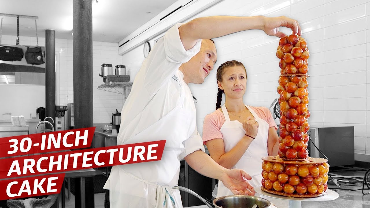How a Master Pastry Chef Uses Architecture to Make Sky High Pastries Sugar Coated