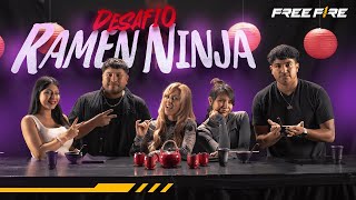 INSANOS se arrepienten al probar RAMEN PICANTE 🍜🔥 ¿Quién ganó? | Garena Free Fire LATAM