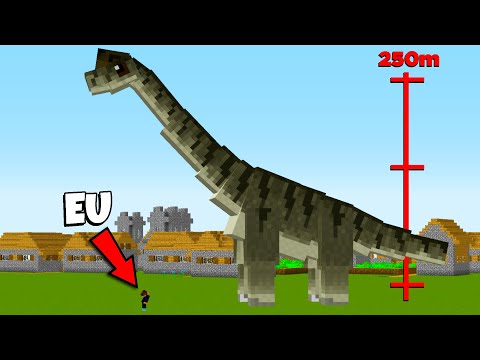 O MAIOR DINOSSAURO DO MINECRAFT