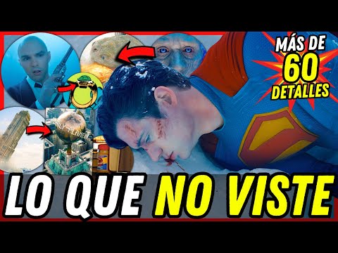 🔍 TODO lo que QUIZÁ NO VISTE en el Teaser Tráiler de SUPERMAN