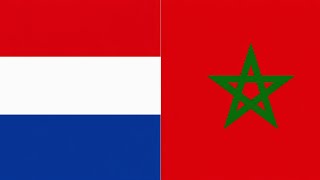 Hollanda - Fas Çok Hızlı Basit Taktiksel Analiz