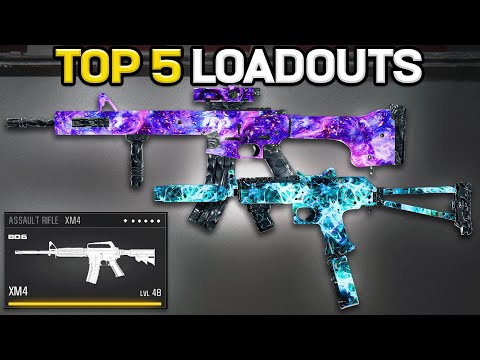 *NEW* TOP 5 BEST META LOADOUTS in WARZONE 4!