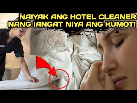 Naiyak ang babaeng tagalinis ng hotel sa kanyang nakita nang iangat ISTORYA