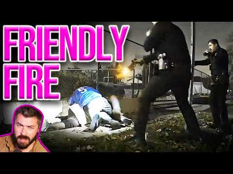 Friends Tackle Robber With AK-47!