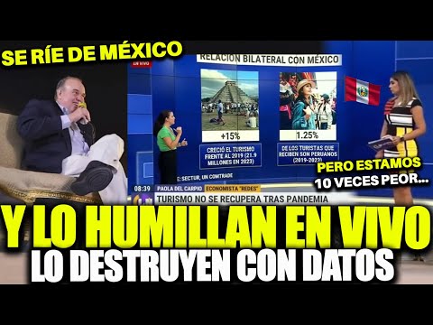 ALCALDE DE PERÚ SE BURLA DE MÉXICO… 3 DORITOS DESPUÉS SU PRENSA LO HUMILLA CON DATOS